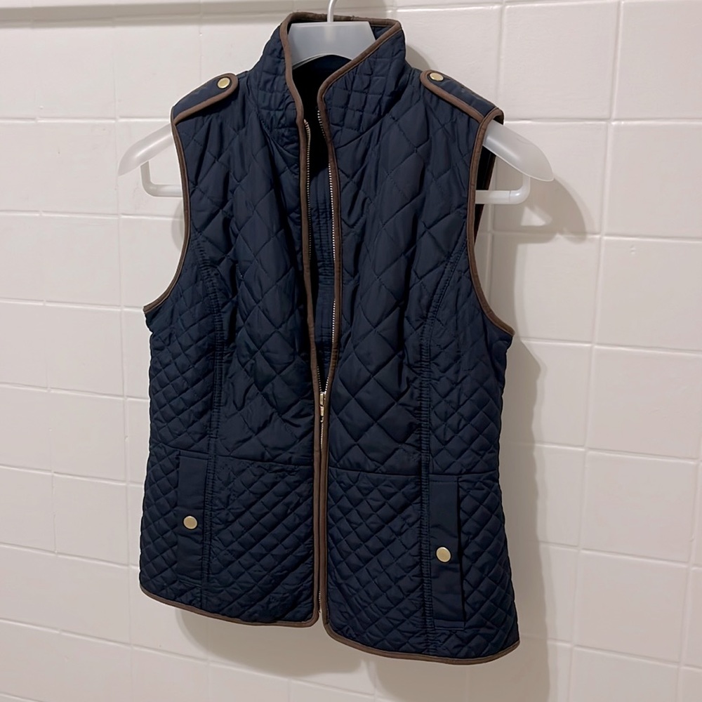 Talbots Quilted Puffer Vest Women